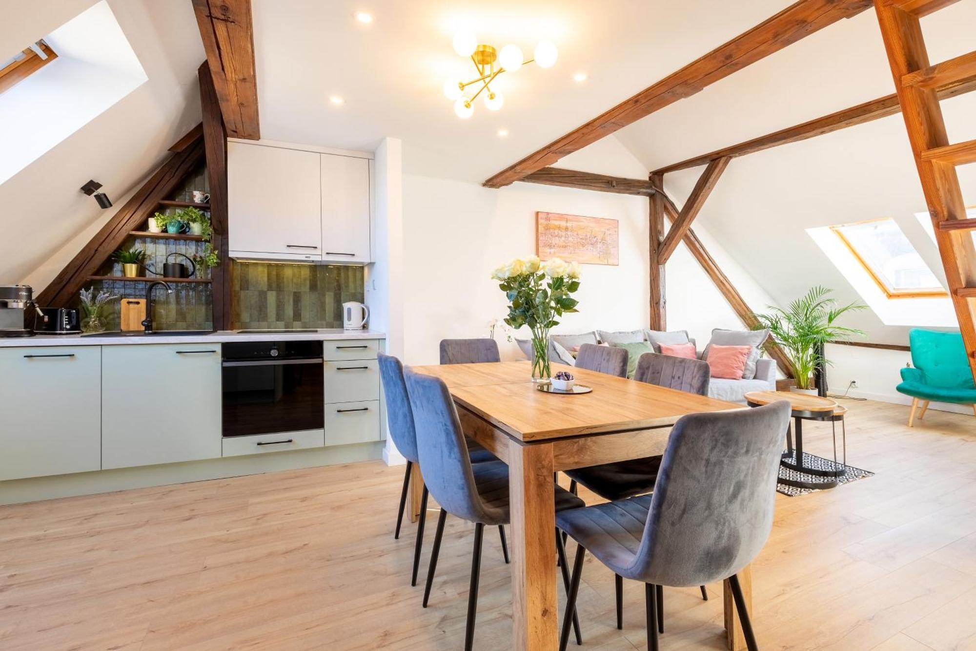Apartment With Entresol Old Town Krakau Buitenkant foto