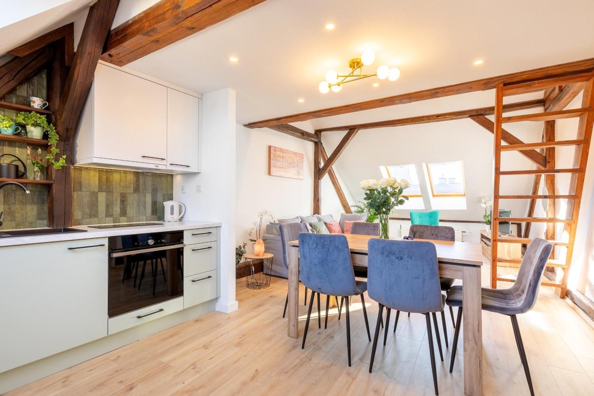 Apartment With Entresol Old Town Krakau Buitenkant foto