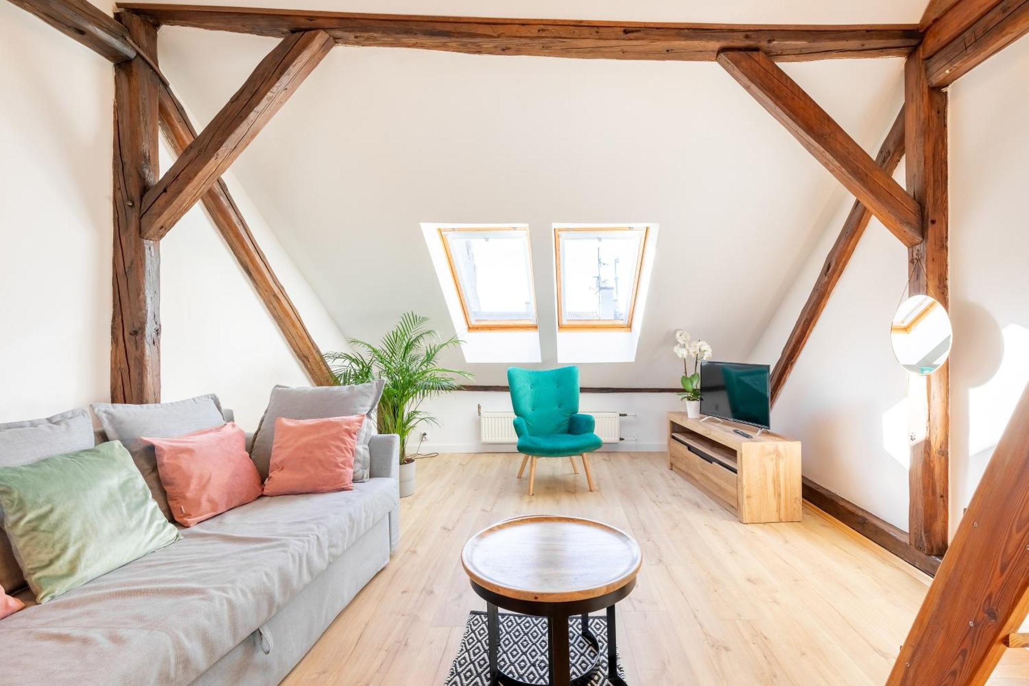 Apartment With Entresol Old Town Krakau Buitenkant foto
