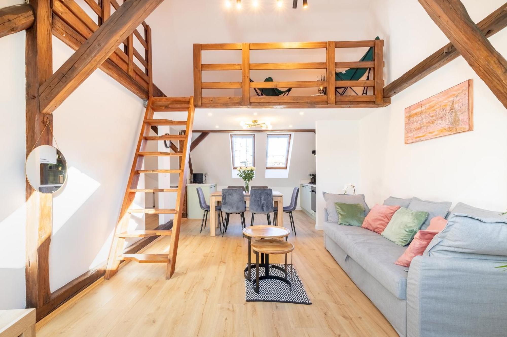 Apartment With Entresol Old Town Krakau Buitenkant foto